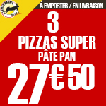 D20 / 3 SUPER pâte Pan à 27,50 €